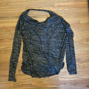 Super soft cowl back shirt